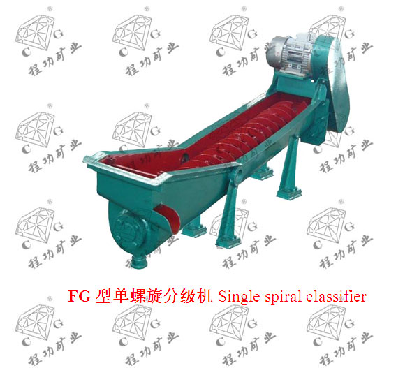 FG型單螺旋分級機(jī)Single spiral classifier