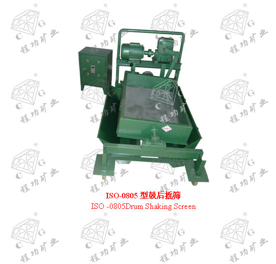 ISO-0805型鼓后搖篩	ISO -0805Drum Shaking Screen